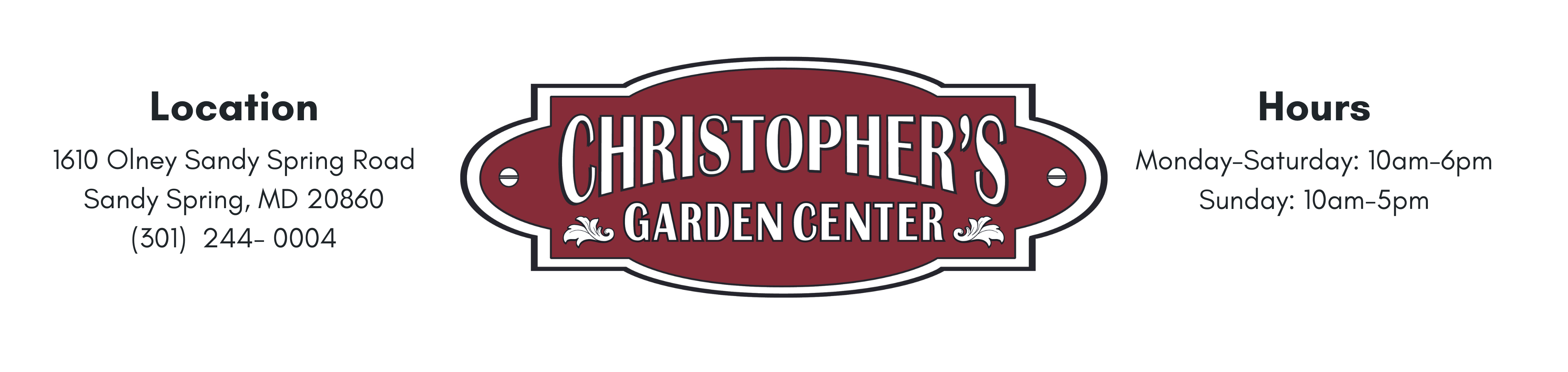 Christopher's Garden Center